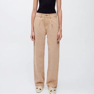 REDONE utility loose jeans (washed khaki)